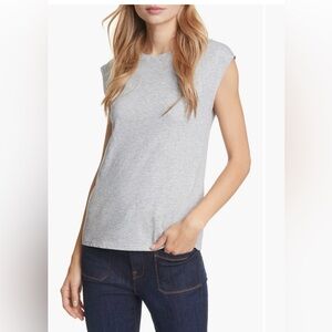 Frame Heather Gray Muscle Tee
